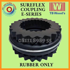 SUREFLEX RUBBER 5E TYPE-E COUPLING W/ SPRING TB WOODS - MADE IN USA