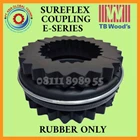 SUREFLEX RUBBER 7E TYPE-E COUPLING W/ SPRING TB WOODS - MADE IN USA 1