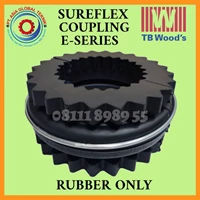 SUREFLEX RUBBER 10E TYPE-E COUPLING W/ SPRING TB WOODS - MADE IN USA