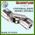 MB-40 20x40x173 DOUBLE UNIVERSAL JOINT MILD STEEL QUANTUM - ITALY 1