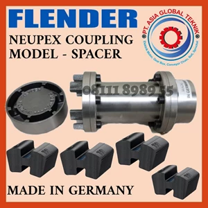 FLENDER H125-250 MAX.BORE 55mm NEUPEX COUPLING SPACER MADE IN GERMANY