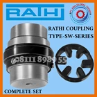 RATHI SW-100 MAX.BORE 35mm RATHI COUPLING COMPLETE SET - HUB & RUBBER 1
