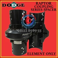 DODGE ES-80 MAX.BORE 6.00mm RAPTOR COUPLING RUBBER ONLY