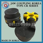 JAW COUPLING KOREA CR 8090 MAX.BORE 110MM - SOLID BORE CAST IRON 1