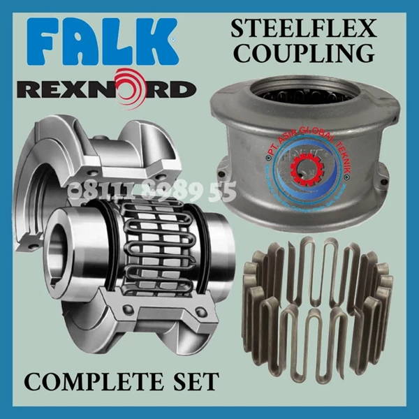 REXNORD STEELFLEX COUPLING TYPE 1050T10/T20 MAX BORE 1.875 IN