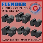 FLENDER NEUPEX RUBBER COUPLING B68 RUBBER ONLY 1 SET 5PCS MADE IN GERMANY 1