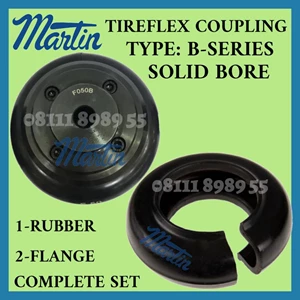 MARTIN COUPLING TIREFLEX F60B ANBORE MAX BORE 45mm COMPLETE SET