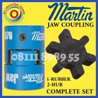 ML070 MAX BORE 14mm COMPLETE SET JAW COUPLING MARTIN CAST IRON 1