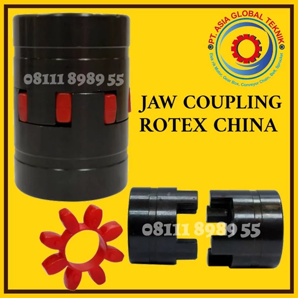 ROTEX JAW COUPLING FL/GE 48 MAX BORE 60mm CAST IRON MADE IN CHINA