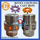 ROTEX COUPLING KTR GR 48/60 STEEL WITH ELEMENT MAX BORE 60mm MADE USA 1