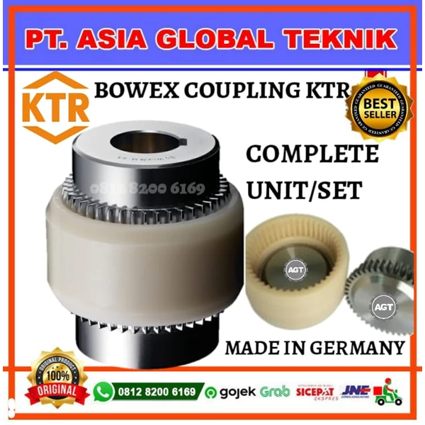 M32-MAX BORE 32mm BOWEX COUPLING NYLON KTR MADE IN GERMANY