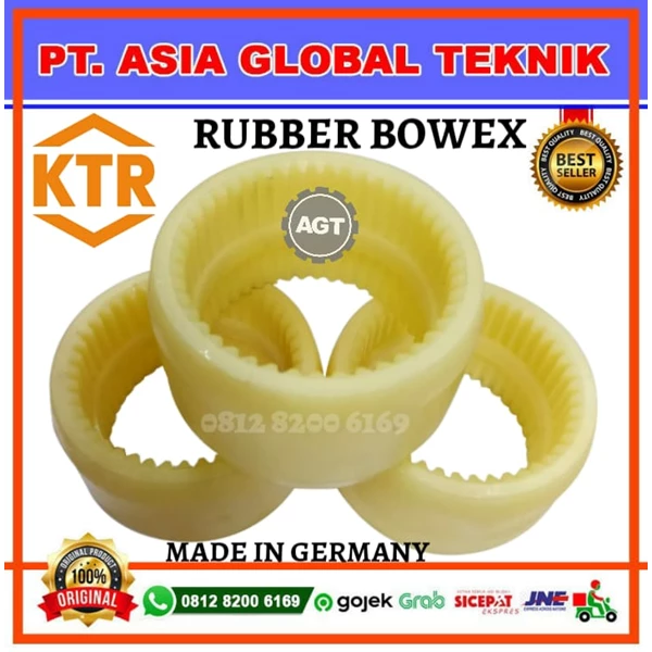 BOWEX RUBBER COUPLING M24 NYLON KTR ORIGINAL MADE IN GERMANY
