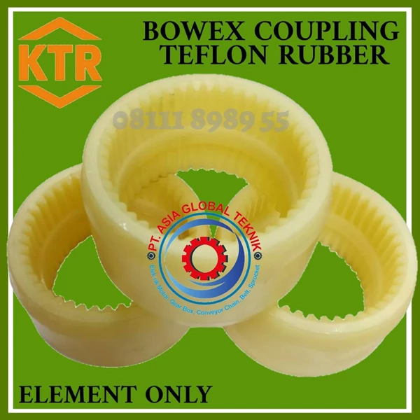 BOWEX RUBBER COUPLING M48 NYLON KTR ORIGINAL MADE IN GERMANY