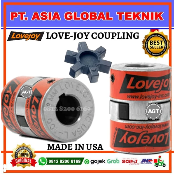 L070 LOVE JOY COUPLING COMPLETE SET MADE IN USA