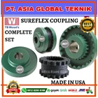 TB WOOD SUREFLEX COUPLING 6J WITH SLEEVE 6S MAX BORE 45mm 1