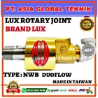 NWB SIZE 15A 1/2 IN DUOFLOW MEDIA AIR/ANGIN ROTARY JOINT LUX - TAIWAN 1