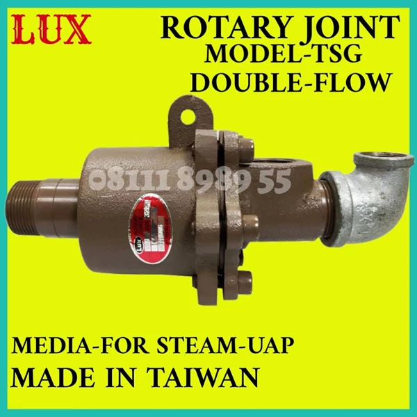 TSG SIZE 20A 3/4 IN DUOFLOW MEDIA STEAM/UP ROTARY JOINT LUX -TAIWAN