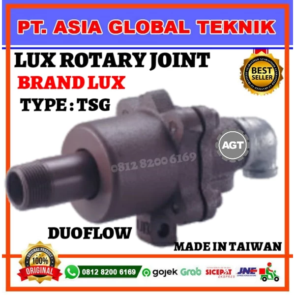 TSG SIZE 50A 2 IN DUOFLOW MEDIA STEAM/UP ROTARY JOINT LUX - TAIWAN